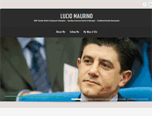 Tablet Screenshot of luciomaurino.com